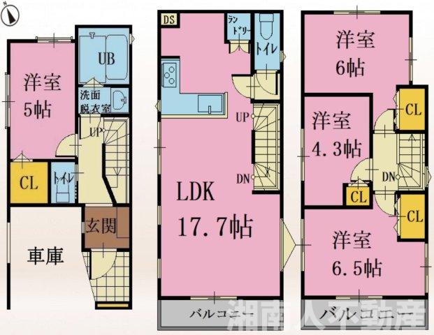 逗子市沼間4丁目新築分譲住宅２号棟