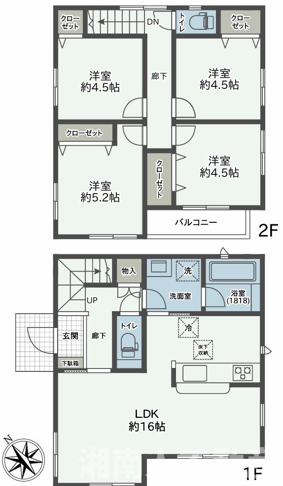 藤沢市鵠沼松が岡２丁目戸建て