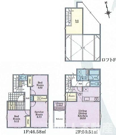 茅ヶ崎市萩園　新築戸建て