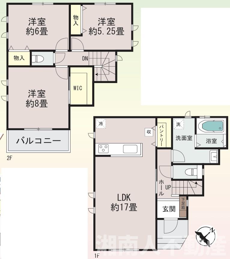 茅ヶ崎市香川２丁目　新築戸建て