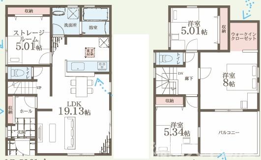 茅ヶ崎市香川５丁目　新築戸建て