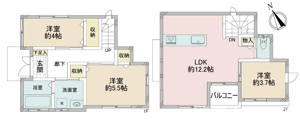 茅ヶ崎市松が丘２丁目　中古戸建