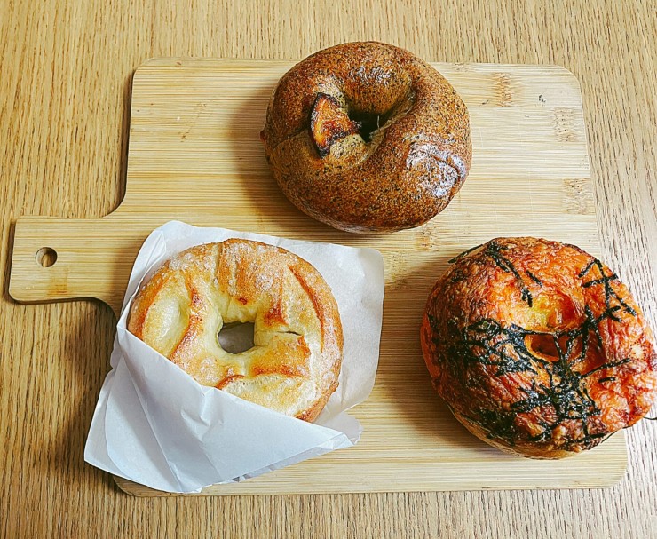 平塚 グルメレポ】BAGEL OTABE(ベーグルおたべ。) - むぎゅっと