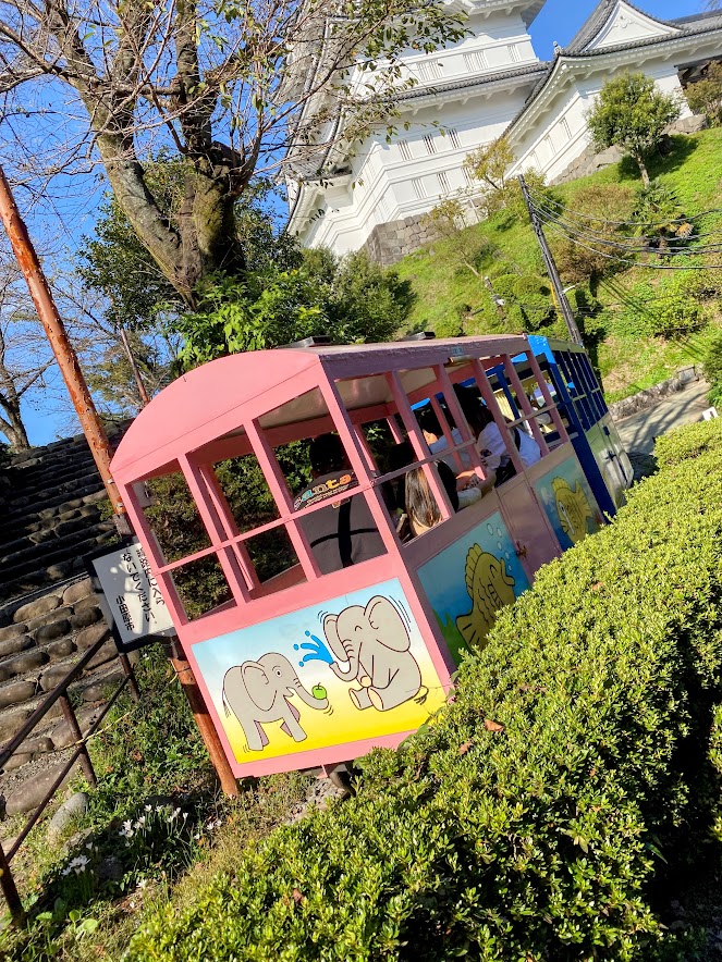 小田原子ども遊園地の汽車
