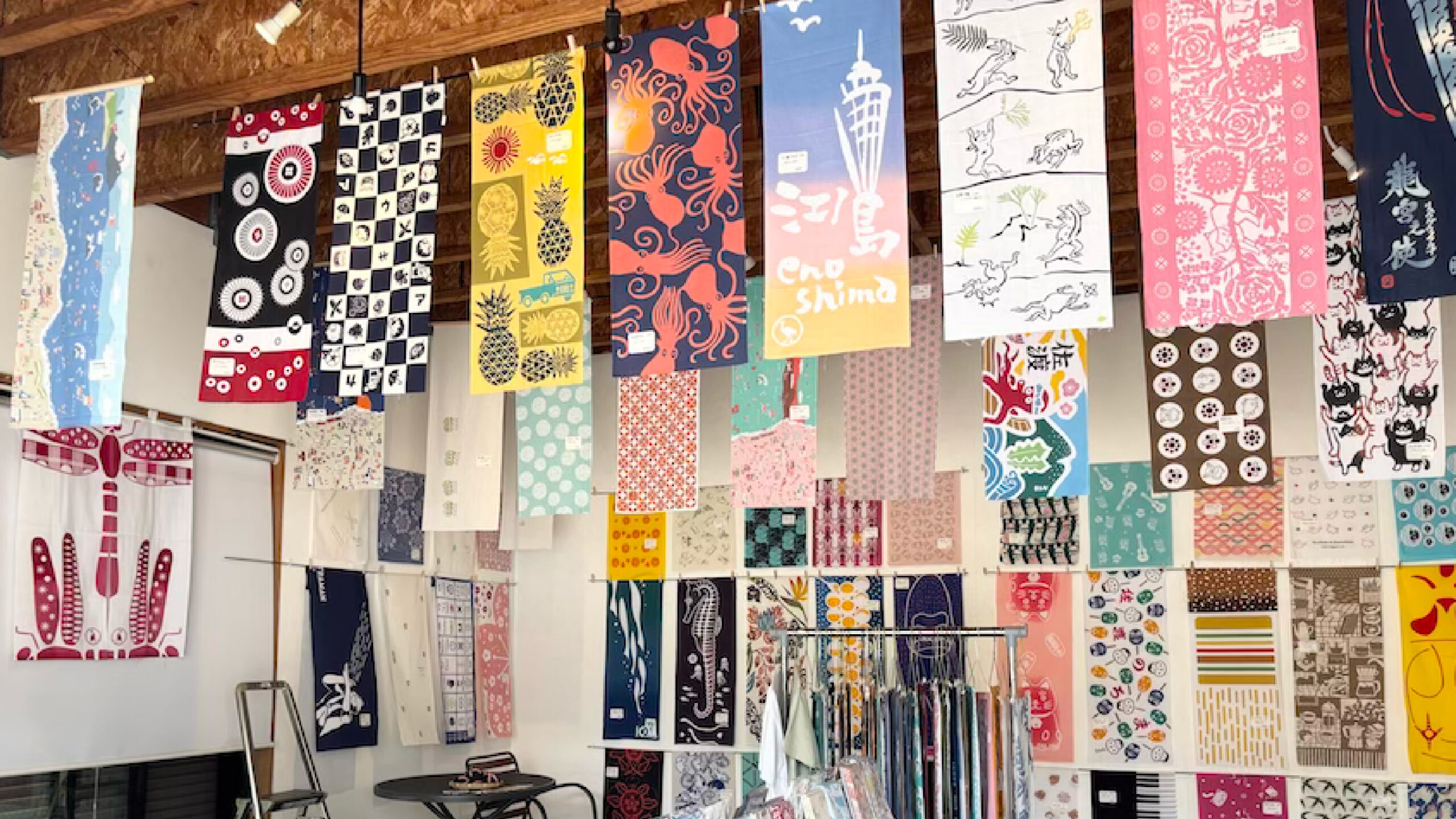 藤沢 イベントレポ】工房暖簾Gallery手ぬぐいコレクション in 江ノ島