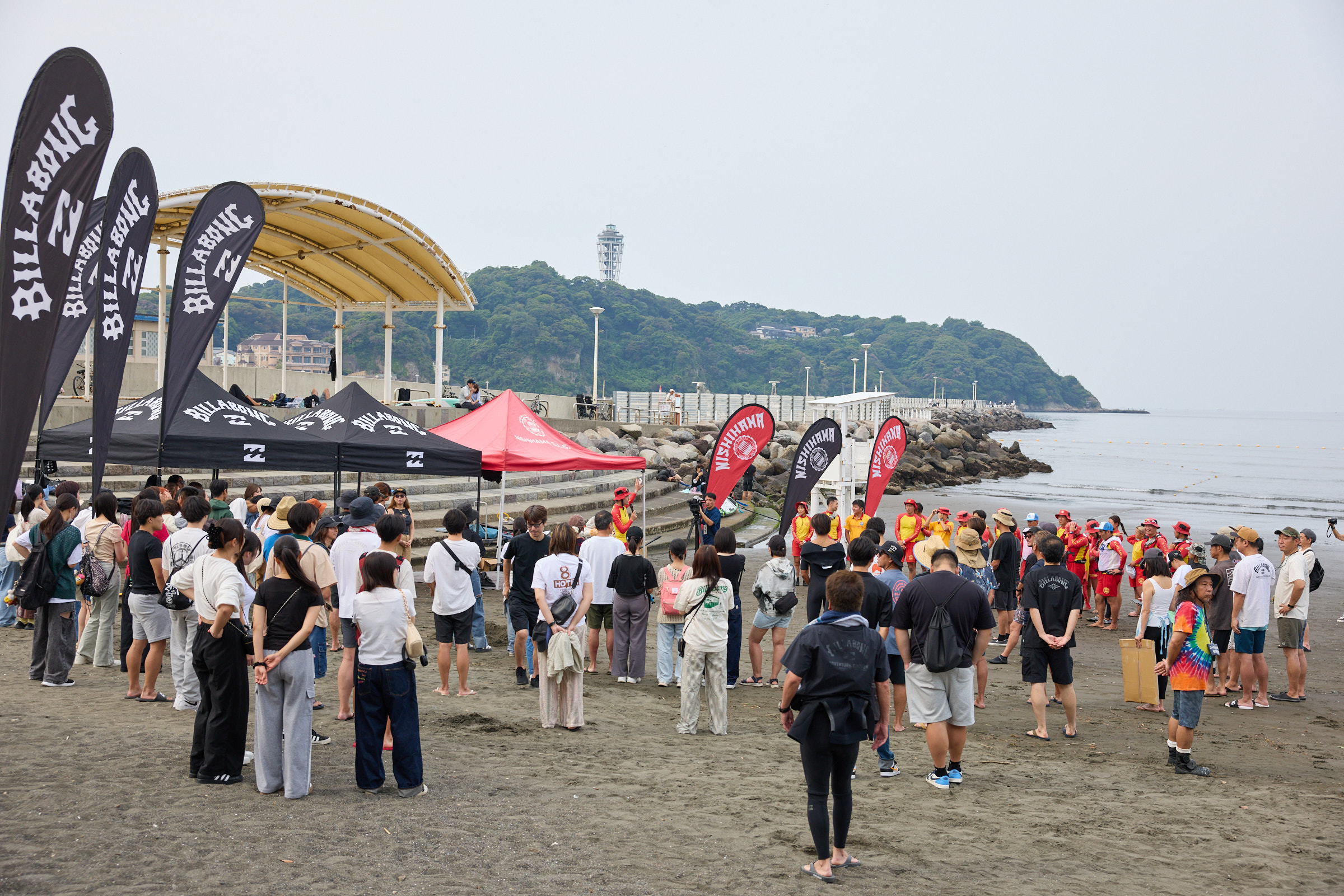 藤沢市】BILLABONG×西浜サーフライフセービングクラブ「江の島